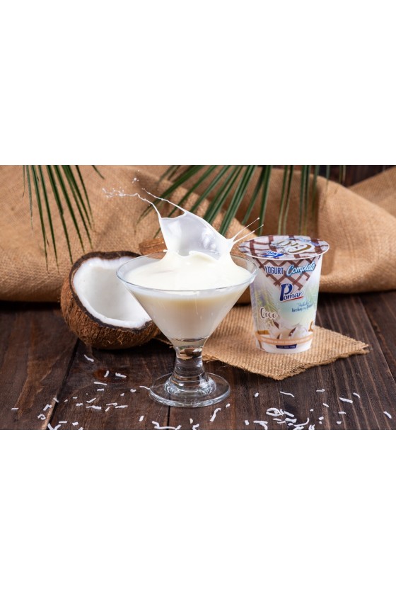 Pomar Coco Complete Yogurt - Glass 150g