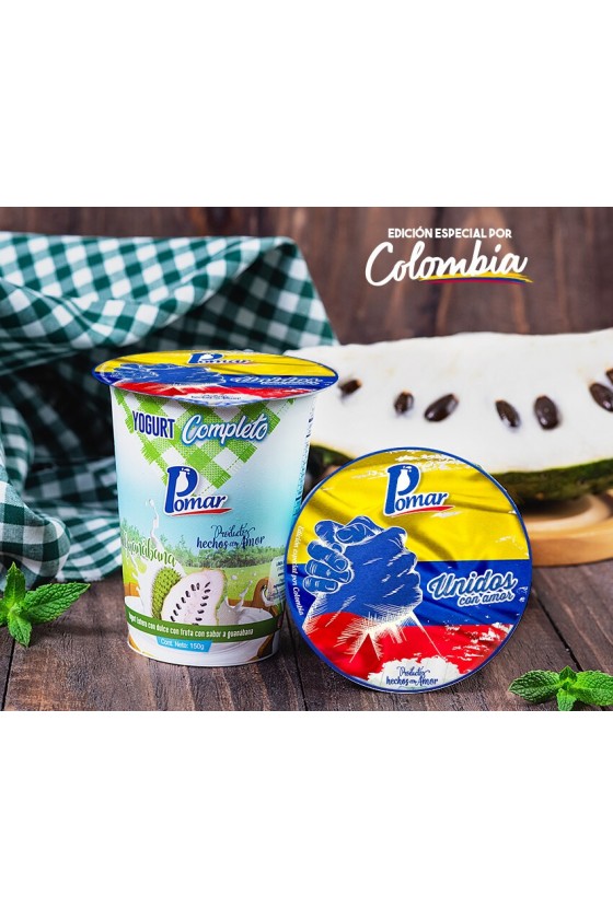 Pomar Guanábana Complete Yogurt - Glass 150g